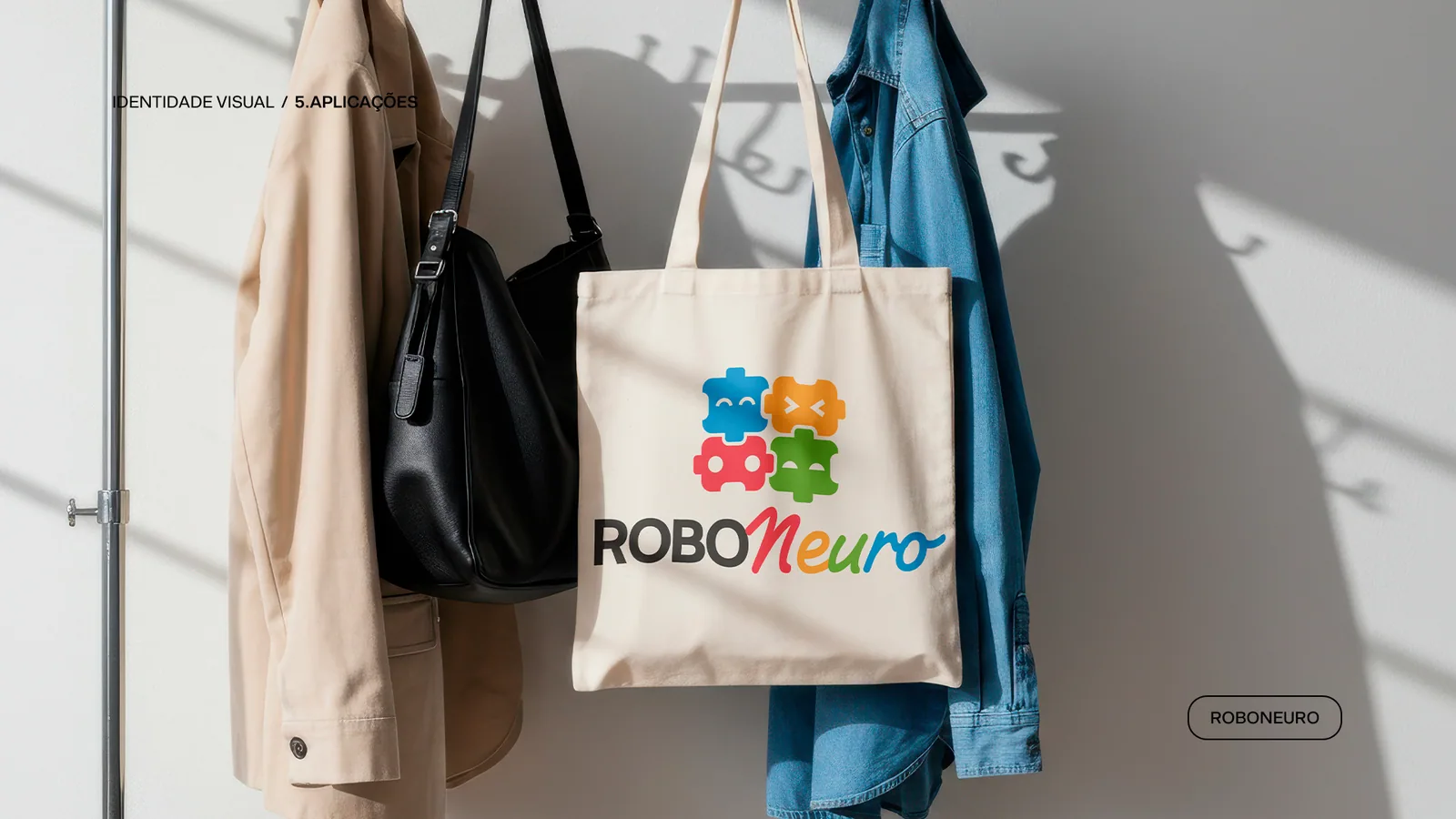 Ecobag com a marca