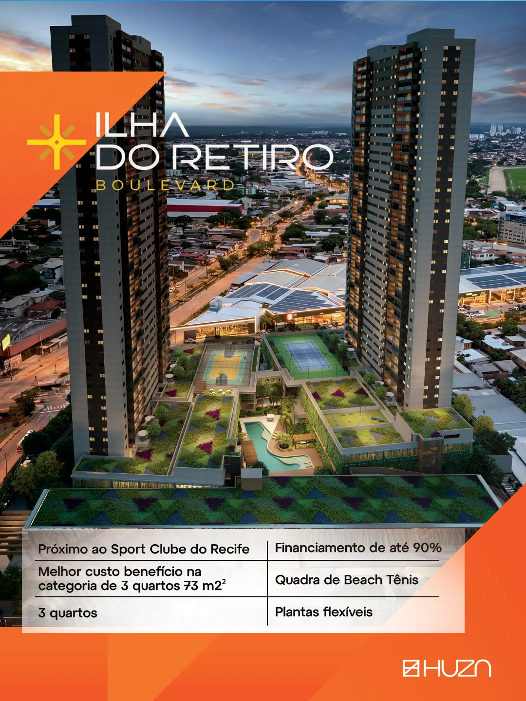 Huza: Ilha do Retiro Boulevard