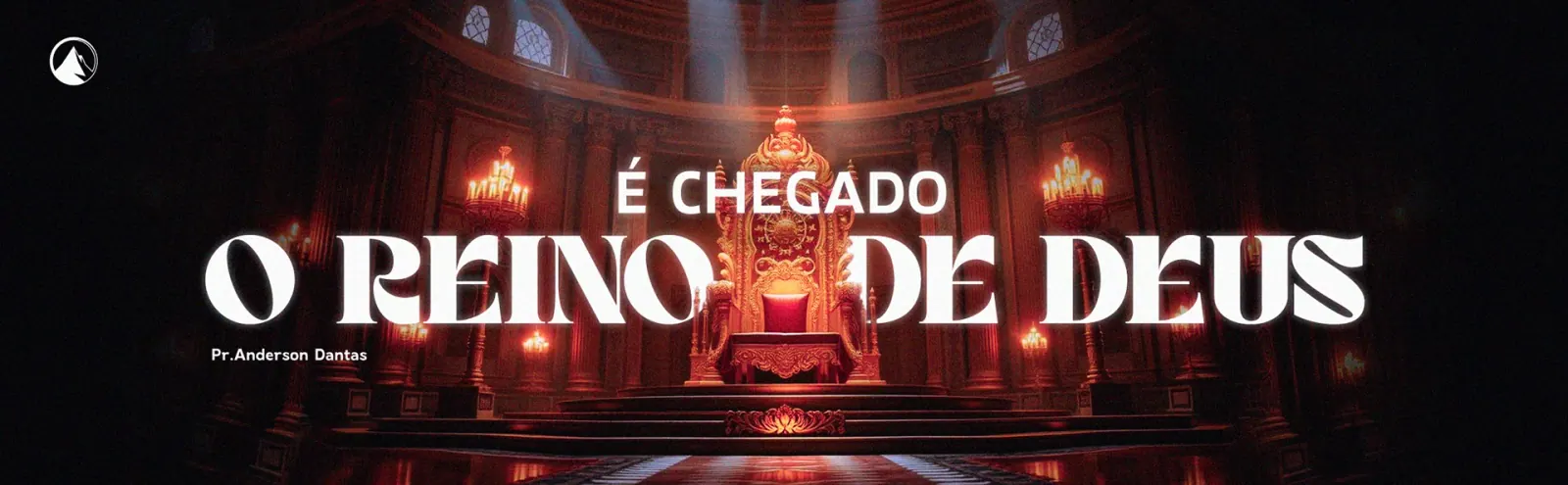 Tela de pregação “É chegado o Reino de Deus”